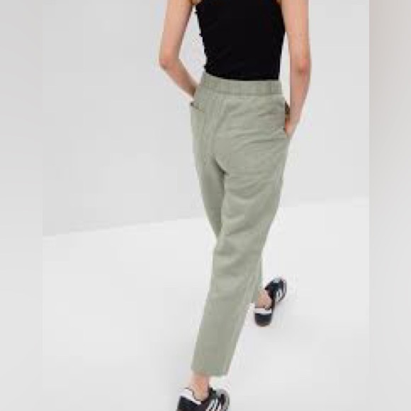 Gap Sage Green Linen Pant (L Petite) - Picture 2 of 8